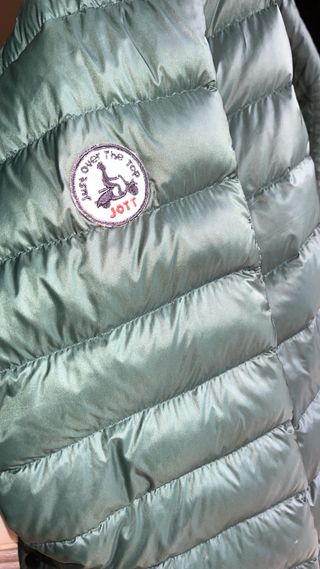Chaqueta Jott Plumas Verde Talla L