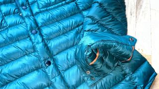 Chaqueta Jott Plumas Verde Talla L