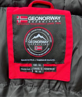 Abrigo Parka Alpes Geographical Norway