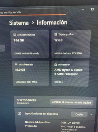 SUPRA GAMING PC Gamer Negra y Roja