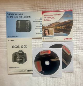 Cámara Canon EOS 100D Negra