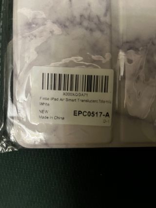 Funda iPad Air Marble Translucida