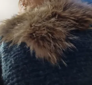 Collo pelliccia nuovo, vintage