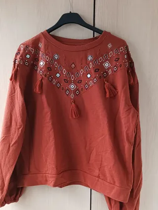 Sudadera Springfield bordada Talla M