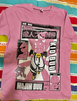 Camiseta Kid Buu Dragon Ball Z Talla M