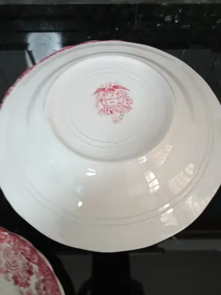 Vajilla La Cartuja Aurora Rosa