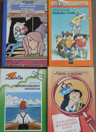 Libros en euskera - Liburuak euskaraz