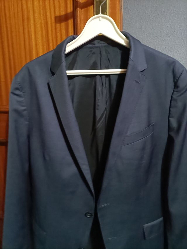 Americana Hugo Boss Azul Talla 54