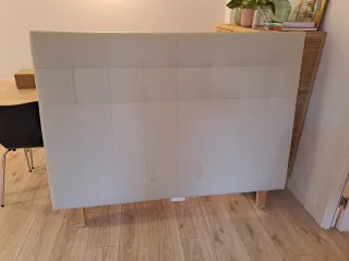 Cabecero de cama Ikea beige polipiel