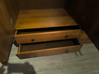 Armario de madera 6 puertas y 6 cajones