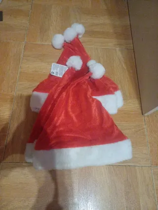 6 Gorros de Papá Noel