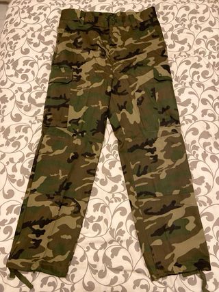 Traje Militar camuflaje Ejército Español