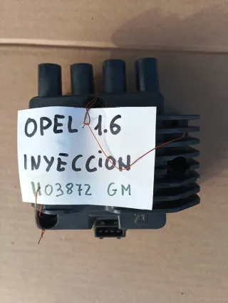 Bobina Encendido Opel 1.6 Inyeccion, usada
