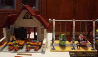 Playmobil Scuola e Attrazione Fiera