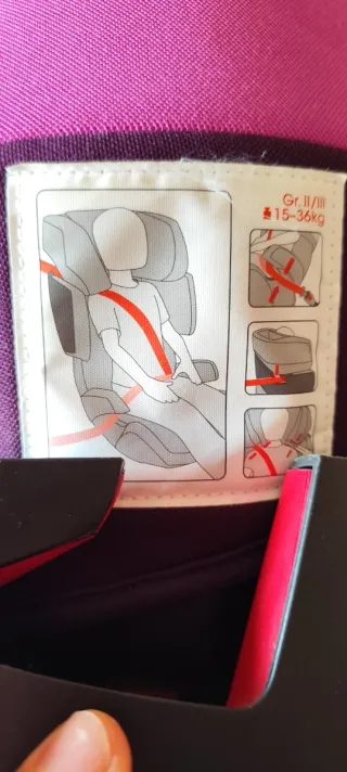 Cybex Silla Coche Grupo 2/3 Isofix