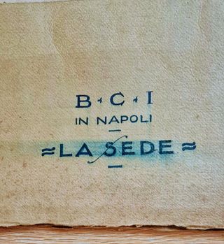 Brochure fotografica d'epoca - Banca Commerciale