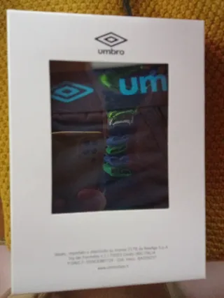 Set 6 Slip Uomo Umbro Nero e Blu Taglia M