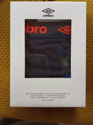 Set 6 Slip Uomo Umbro Nero e Blu Taglia M