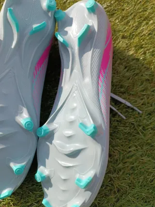 Scarpe calcio Nike Mercurial grigie rosa