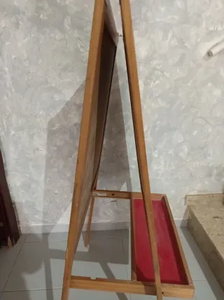 Pizarra Infantil Doble Cara Madera