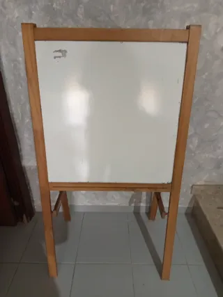 Pizarra Infantil Doble Cara Madera