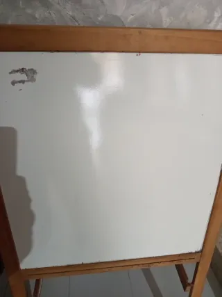 Pizarra Infantil Doble Cara Madera