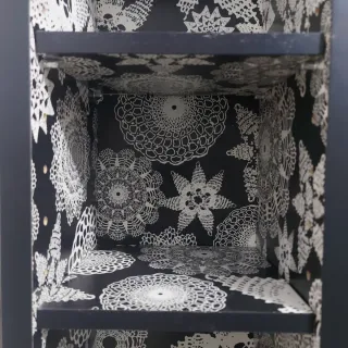 Estantería CD/DVD Madera DISEÑO BICOLOR