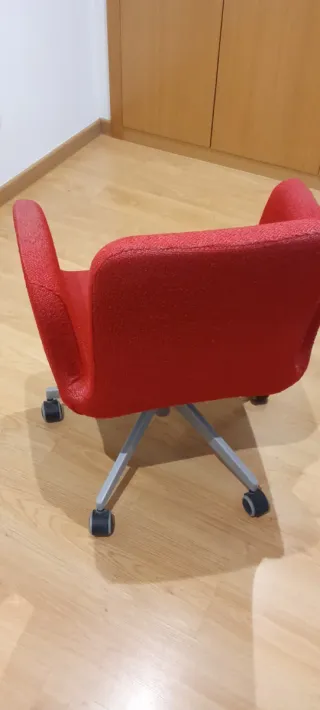 Silla Patrik Ikea Roja