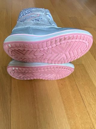 Botas de nieve niña talla 27