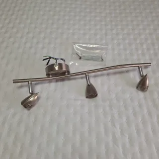 Lámpara de techo moderna metal y cristal