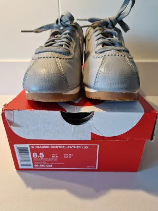 Nike Cortez Leather Lux Zapatillas Grises
