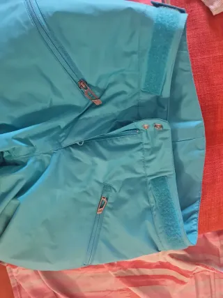 Pantaloni sci Decathlon donna TG.S verde acqua