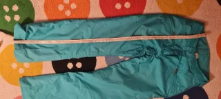 Pantaloni neve Decathlon donna TG.S verde acqua