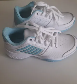 Zapatillas K-Swiss Blancas y Azules talla 36