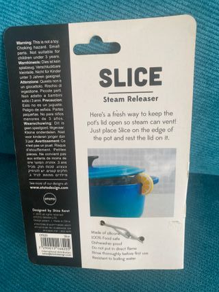 Solleva coperchio in silicone giallo Ototo Slice