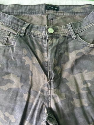Pantalón corto militar camuflaje Tex Talla 44