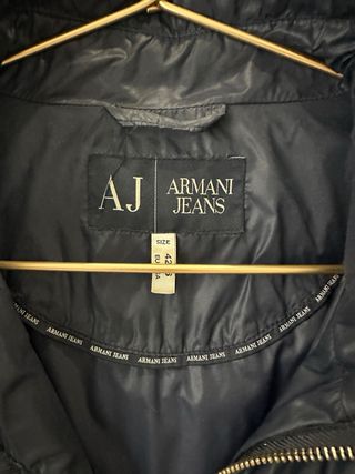 Plumas Armani Jeans Talla S Azul Marino