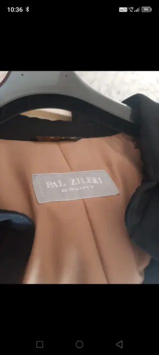 Cappotto elegante uomo Pal Zileri nero