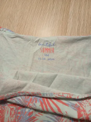 Mono corto estampado tropical