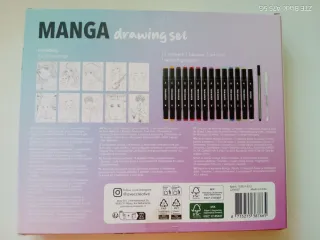 Set Dibujo Manga Marcadores Colores