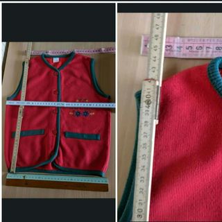 Gilet bimba in stile bavarese, vintage