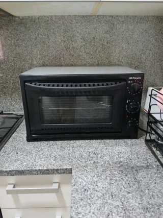 Horno Eléctrico Sobremesa Negro