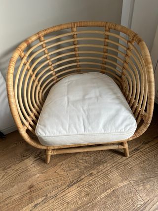 Poltrona in rattan IKEA BUSKBO