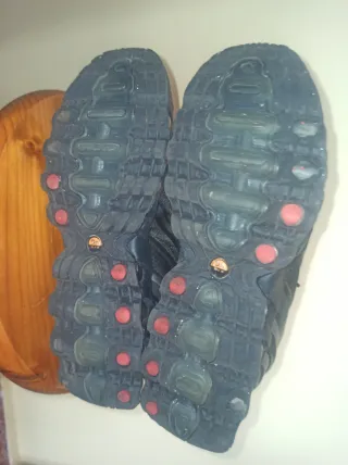 Nike Air Max Talla 42.5 Negro/Plata