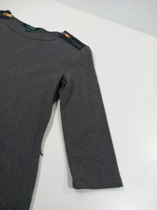 Vestido Ralph Lauren Gris Talla S