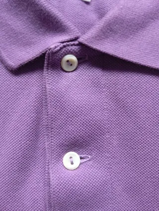 Polo Lacoste Morado Talla M Nuevo Original