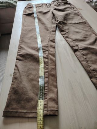 Pantalón vaquero mujer marrón