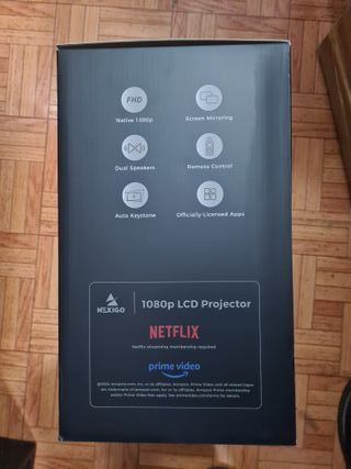 Proyector Nexigo PJ40 Ultra Full HD 1080P