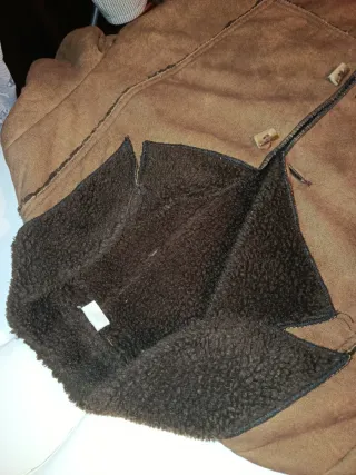 Chaquetón de invierno marrón