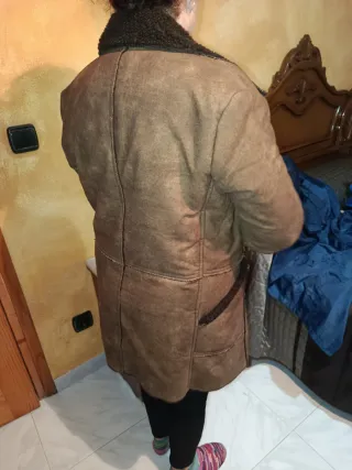 Chaquetón de invierno marrón